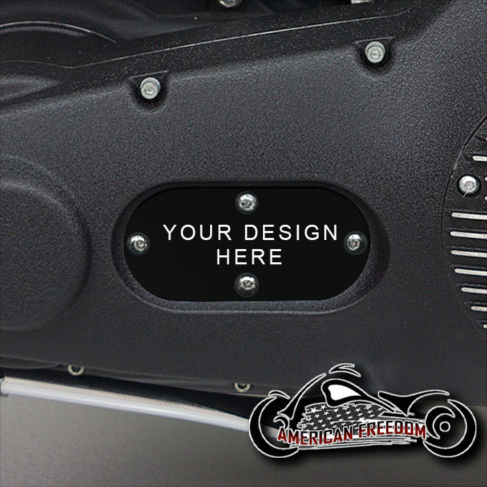 Harley Davidson Inspection cover custom order